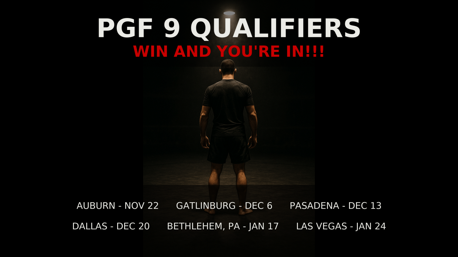 PGF 9 Qualifiers LIst